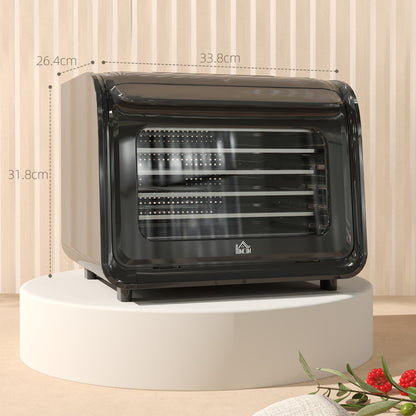 HOMCOM 35-70√Ç¬∞C Six-Tray Food Dehydrator - Black