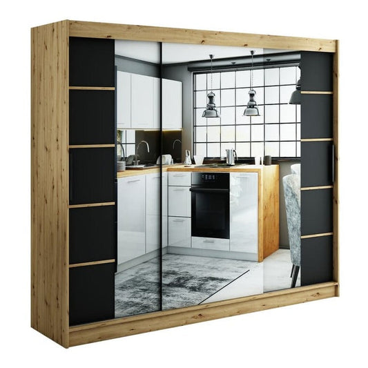 Leto V4 Sliding Door Wardrobe 250cm