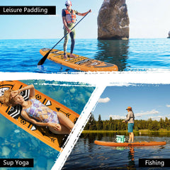 10.5/11FT Inflatable Stand Up Paddle Board SUP Surfboard-L