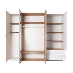 Stockholm Hinged Door Wardrobe 230cm