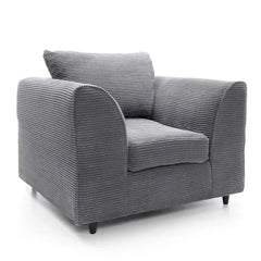 Jill Jumbo Armchair - Grey