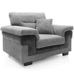 Samson Corded Fabric Armchair