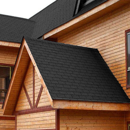 18/36Pcs Premium Rectangular Asphalt Bitumen Waterproof Roofing Shingles