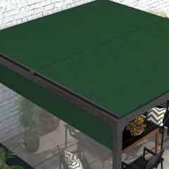 Outsunny Set of Two 3 x 2m Replacement Pergola Panels - Green