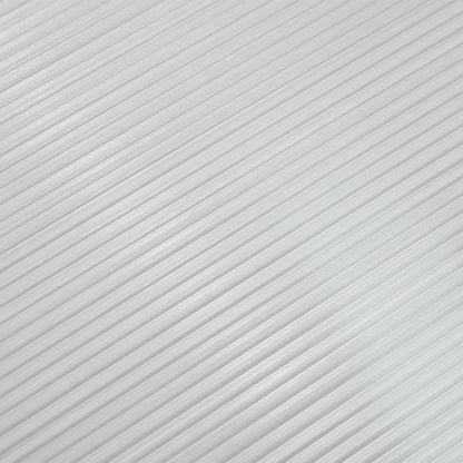 Outsunny 14 Pieces Polycarbonate Sheets, 121 x 61 x 0.4cm Twin-Wall Plastic Roofing Sheets, 10m√Ç¬≤ Replacement Greenhouse Panels, Waterproof and UV Protection, Clear