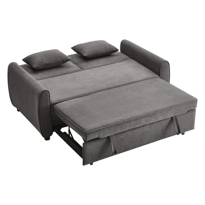 3 in 1 Grey Convertible Sofa Bed lounger 164cm Wide