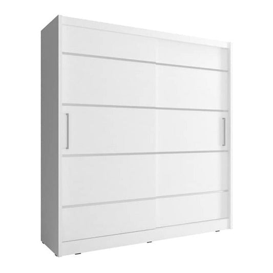 Maja Alu Sliding Door Wardrobe 200cm