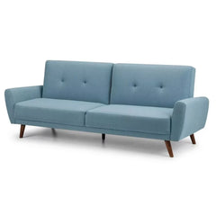 Monza Compact And Stylish 3 Seater Sofabed- Blue