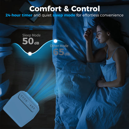 HOMCOM 5000 BTU Portable Air Conditioner, 4-in-1 Air Conditioning Unit, Dehumidifier, Cooling, Fan, Sleep Mode, with Remote Control, 2 Speeds, 24H Timer, Window Venting Kit, 12m√Ç¬≤
