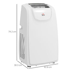 HOMCOM 12,000 BTU Multi-Mode Mobile Air Conditioner - White