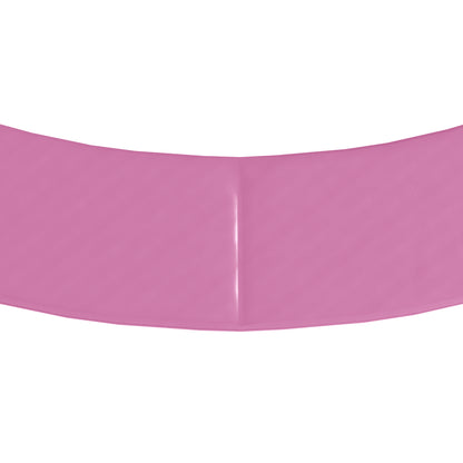 SPORTNOW 10FT Trampoline Spring Cover, Plastic Trampoline Pad Replacement with Elastic Cord, Waterproof, UV Resistant and Tear-Resistant, Pink