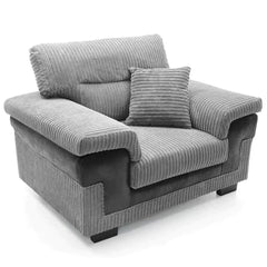 Samson Corded Fabric Armchair