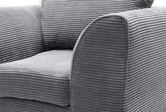 Jill Jumbo Armchair - Grey