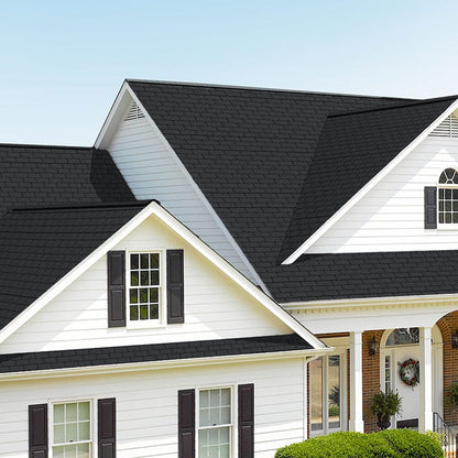 18/36Pcs Premium Rectangular Asphalt Bitumen Waterproof Roofing Shingles
