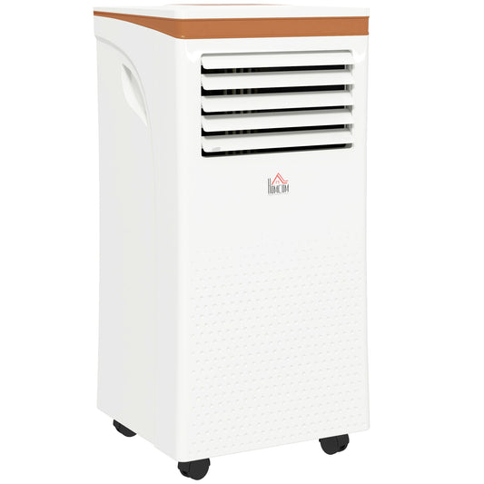 HOMCOM Portable Air Conditioner 10000 BTU, 4-in-1 Mobile Air Conditioning Unit with Cooling, Fan, Dehumidifier & Sleep Mode, LED Display, Remote Control, 24H Timer, Window Kit for Rooms up to 30√£≈Ω¬°