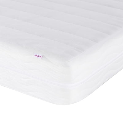 Foam Mattress White 90x190 cm Hardness H2 H3