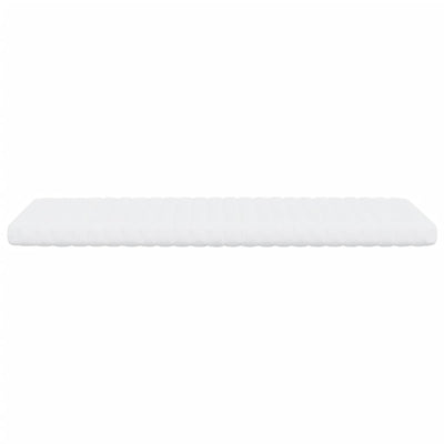 Foam Mattresses 2 pcs White 90x190 cm 7-Zone Hardness 20 ILD