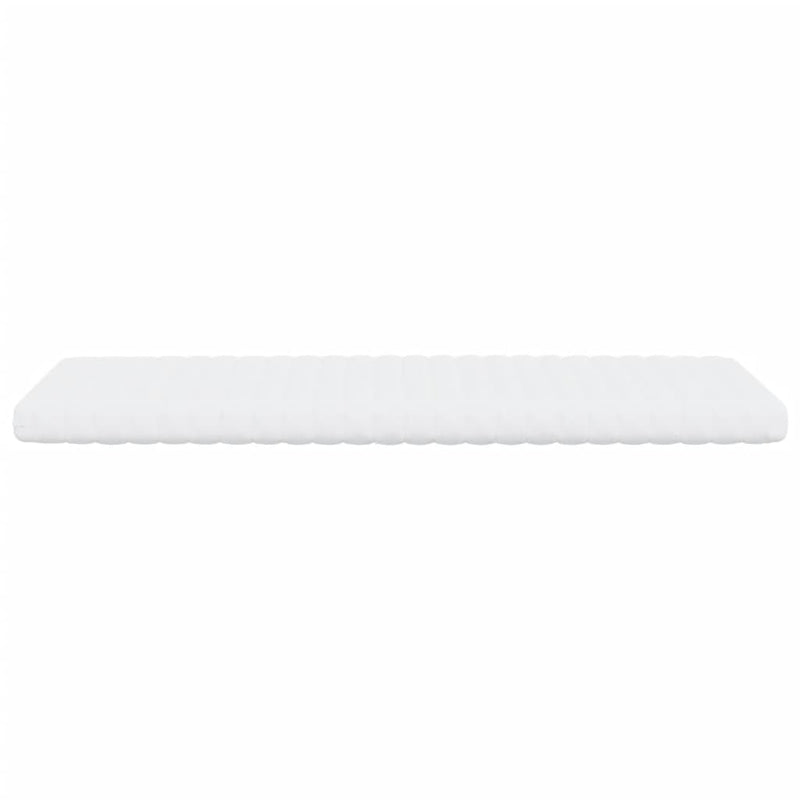 Foam Mattresses 2 pcs White 90x190 cm 7-Zone Hardness 20 ILD