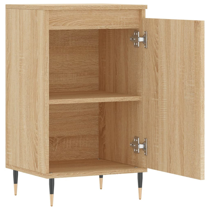 Sideboards 2 pcs Sonoma Oak 40x35x70 cm Engineered Wood