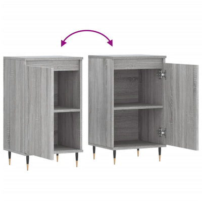 Sideboards 2 pcs Grey Sonoma 40x35x70 cm Engineered Wood