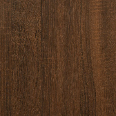 Sideboard Brown Oak 40x35x70 cm Engineered Wood