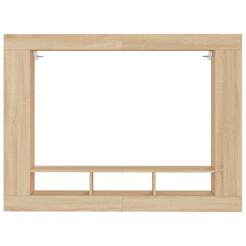 TV Cabinet Sonoma Oak 152x22x113 cm Engineered Wood