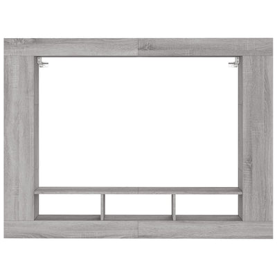 TV Cabinet Grey Sonoma 152x22x113 cm Engineered Wood