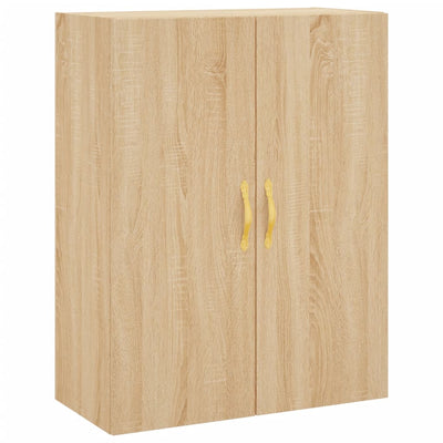 Wall Mounted Cabinet Sonoma Oak 69.5x34x90 cm