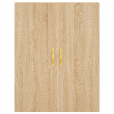 Wall Mounted Cabinet Sonoma Oak 69.5x34x90 cm