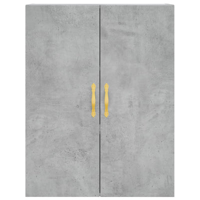 Wall Mounted Cabinet Concrete Grey 69.5x34x90 cm