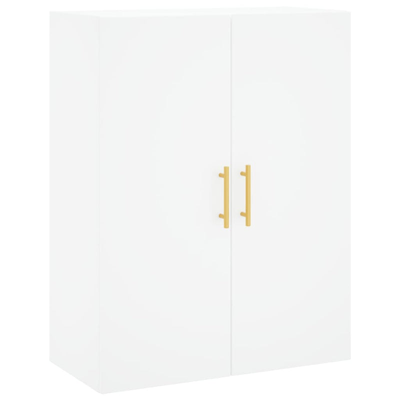 Wall Mounted Cabinet White 69.5x34x90 cm