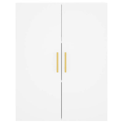 Wall Mounted Cabinet White 69.5x34x90 cm