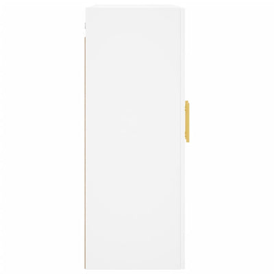 Wall Mounted Cabinet White 69.5x34x90 cm