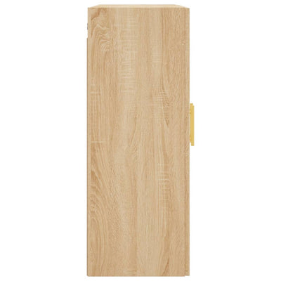 Wall Mounted Cabinet Sonoma Oak 69.5x34x90 cm