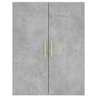 Wall Mounted Cabinet Concrete Grey 69.5x34x90 cm