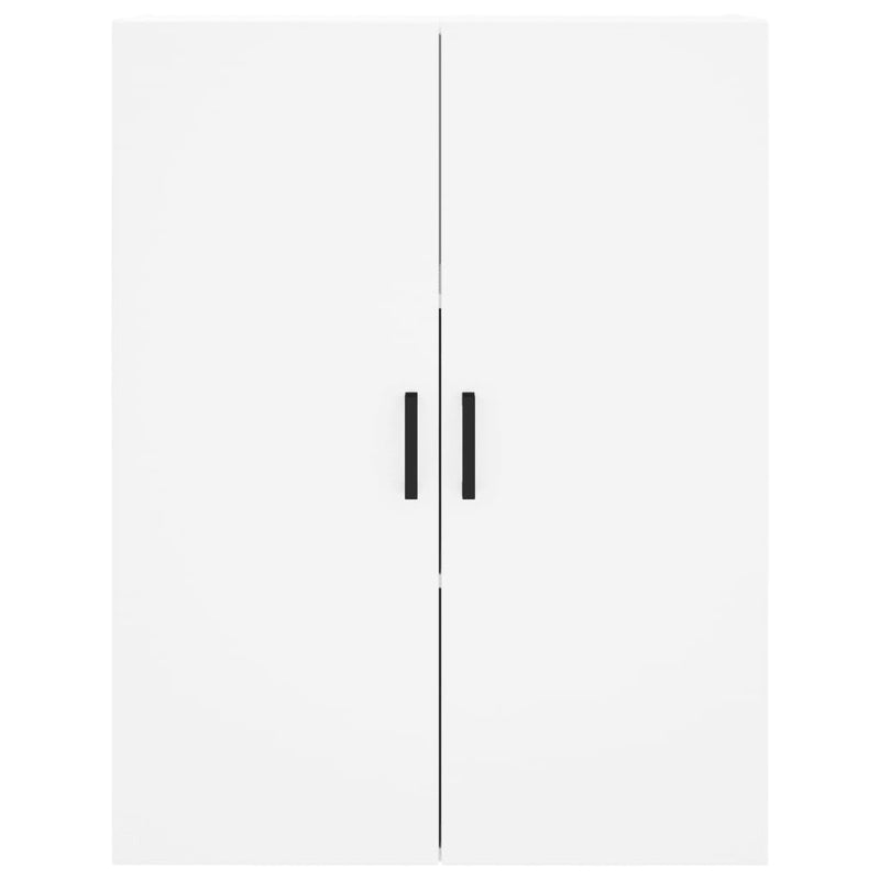 Wall Mounted Cabinet White 69.5x34x90 cm