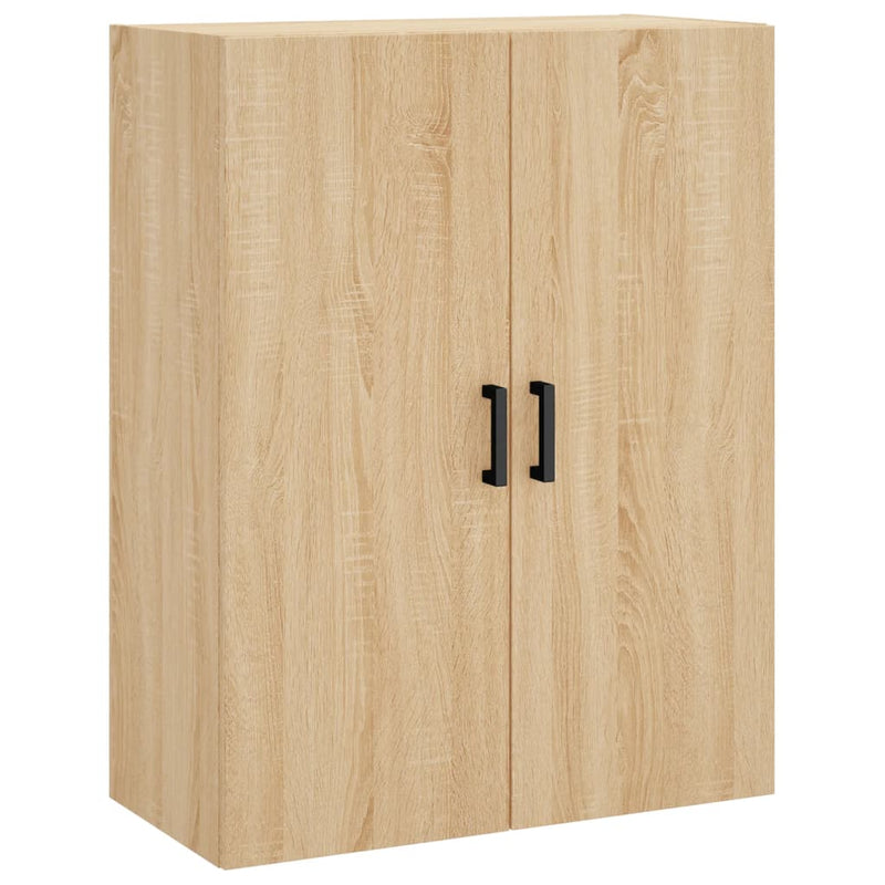 Wall Mounted Cabinet Sonoma Oak 69.5x34x90 cm