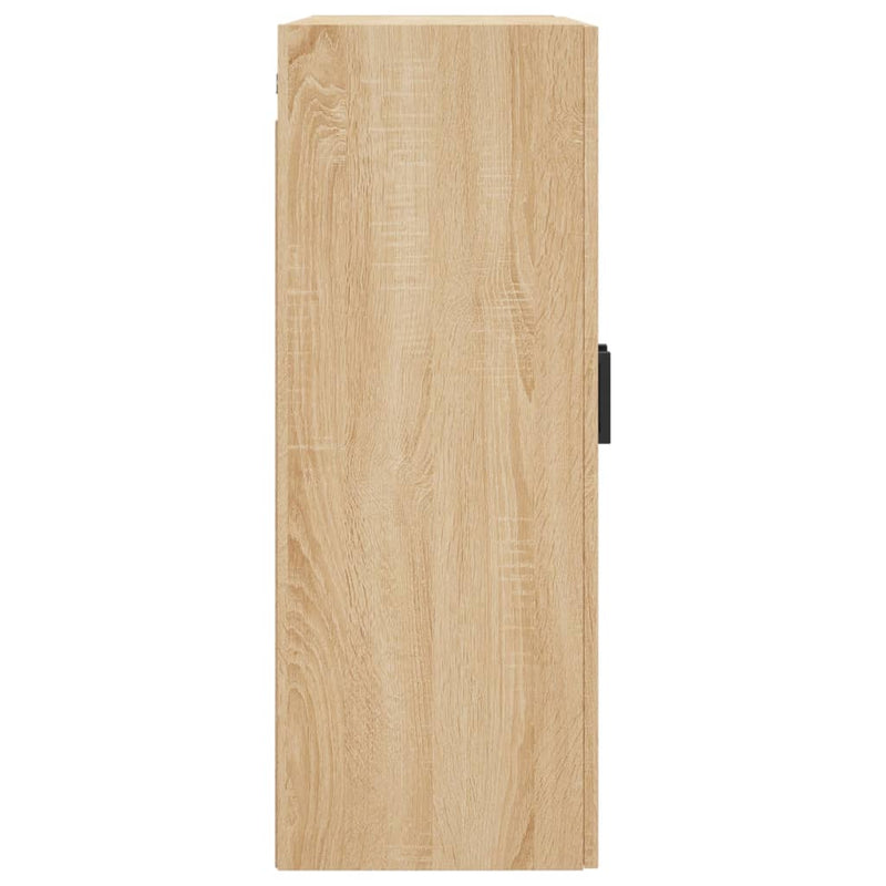 Wall Mounted Cabinet Sonoma Oak 69.5x34x90 cm