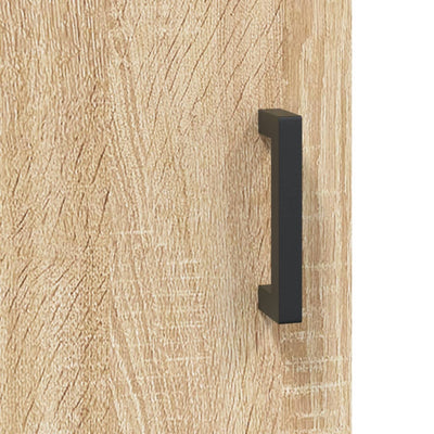 Wall Mounted Cabinet Sonoma Oak 69.5x34x90 cm