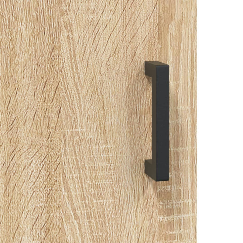 Wall Mounted Cabinet Sonoma Oak 69.5x34x90 cm