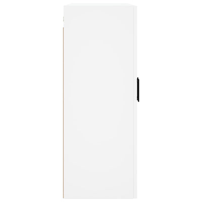 Wall Mounted Cabinet White 69.5x34x90 cm