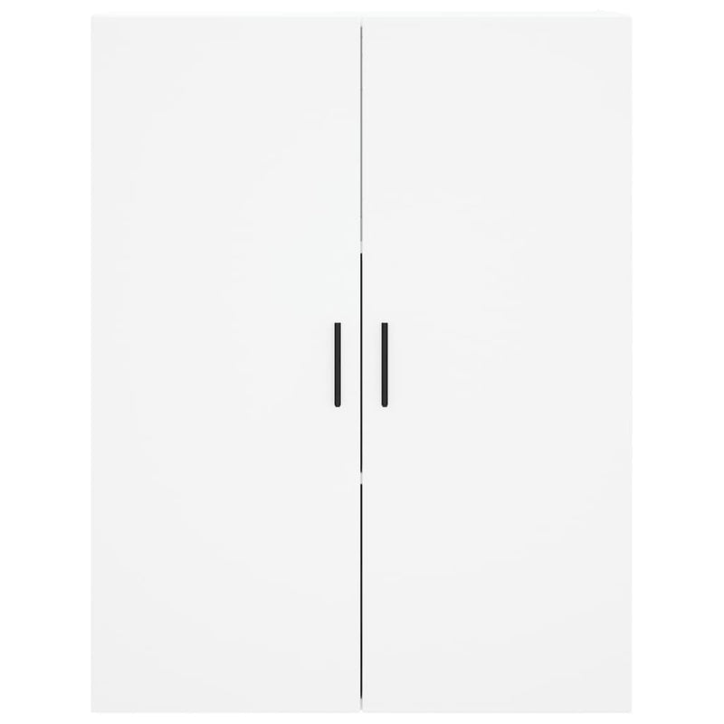 Wall Mounted Cabinet White 69.5x34x90 cm