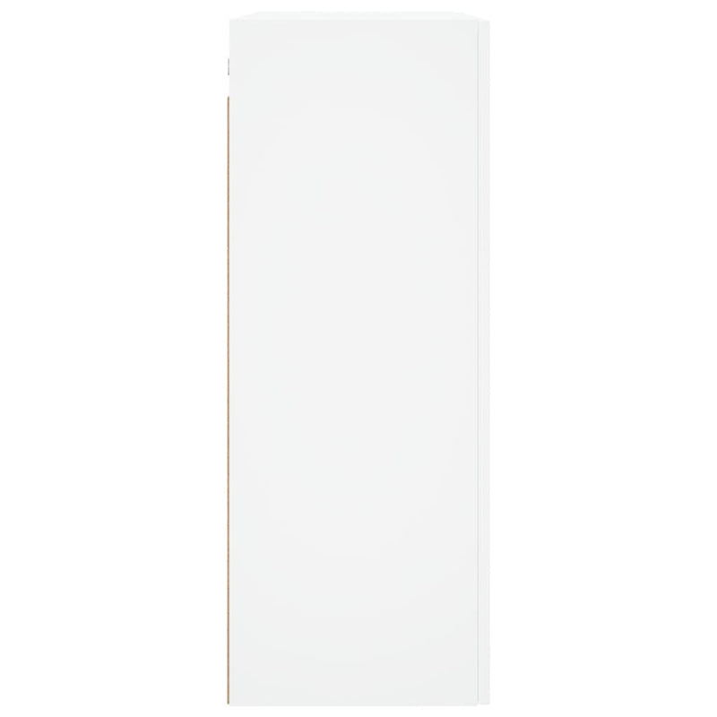 Wall Mounted Cabinet White 69.5x34x90 cm