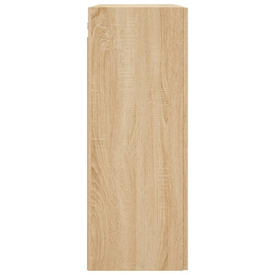 Wall Mounted Cabinet Sonoma Oak 69.5x34x90 cm