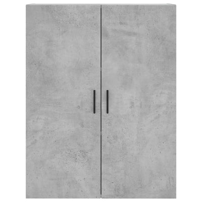 Wall Mounted Cabinet Concrete Grey 69.5x34x90 cm