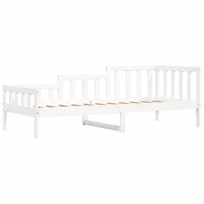 Day Bed White 80x200 cm Solid Wood Pine