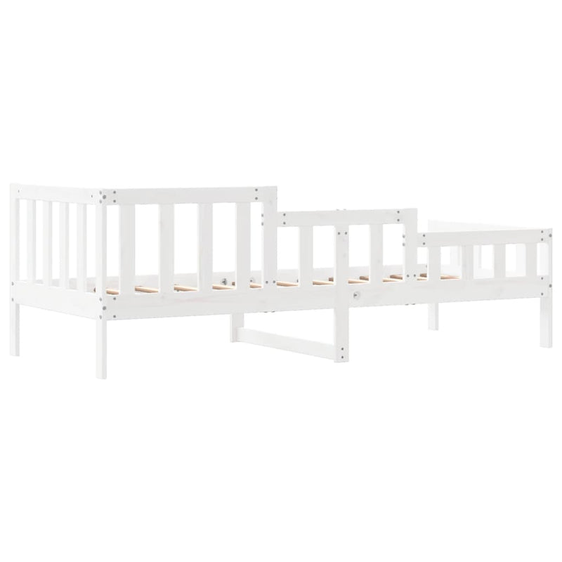 Day Bed White 80x200 cm Solid Wood Pine