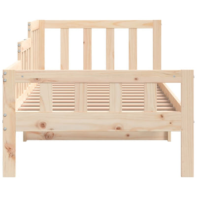 Day Bed 90x190 cm Solid Wood Pine