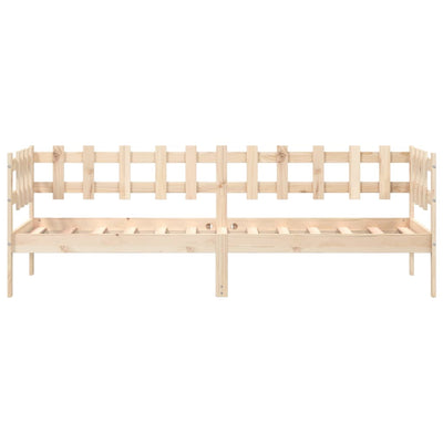 Day Bed 80x200 cm Solid Wood Pine