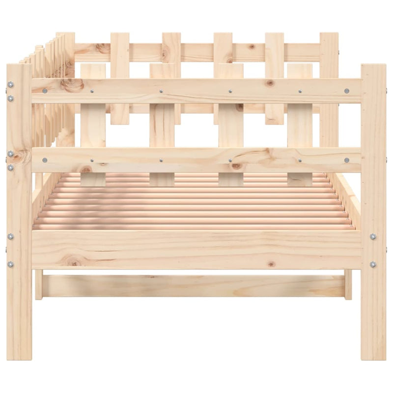 Day Bed 80x200 cm Solid Wood Pine